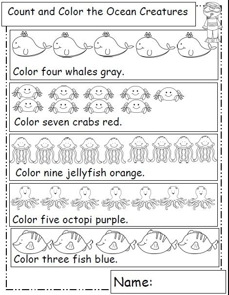 Ocean Animals Word Problems Worksheets 99Worksheets