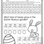 Printable Easter Math Worksheets For 3rd Grade Google Search In 2022