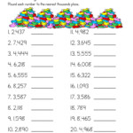 Rounding To The Nearest Thousand Worksheet Rounding Worksheets Word