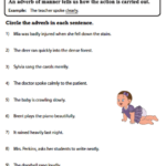 Simple Sentences Worksheet Adverbs Worksheet Kinds Of Sentences