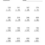 The 2nd Grade Math Worksheet Is Filled With Numbers To Help Students