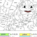 Third Grade Coloring Math Worksheets Di 2020