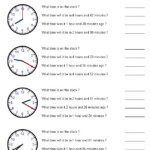 Time Worksheets Time Worksheets For Learning To Tell Time 4th Grade