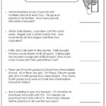 Two Step Word Problems 2nd Grade Worksheets Multi Step Word Problems