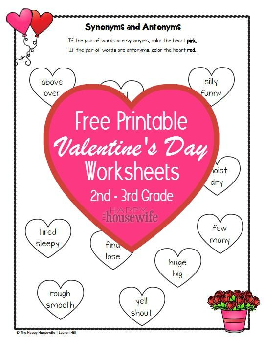 Valentines Worksheets Free Printables Valentines Printables Free 
