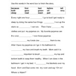 Vocabulary Worksheets 3rd Grade