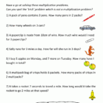 Worksheets Multiplication Word Problems Grade 3 Albert Smith s